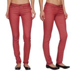 Prana pink skinny pants